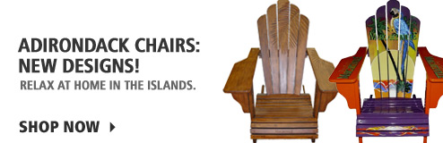 Adirondack Chairs - Relax in Paradise