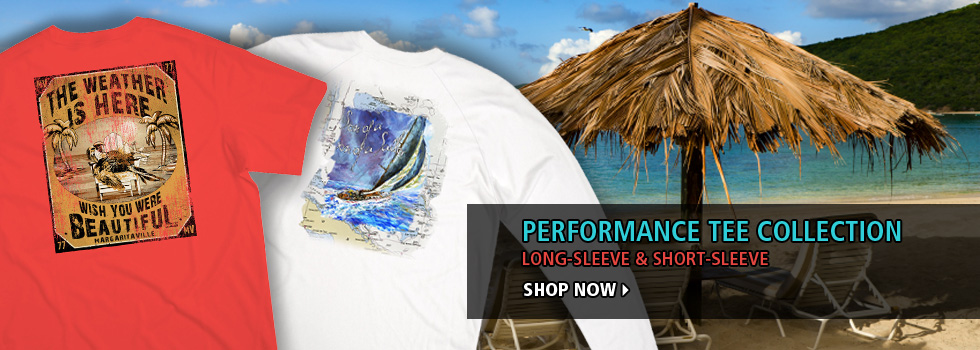 Optimum performance fabric draws perspiration to the surface, allowing it to evaporate efficiently. Quick dry fabric prevents odor causing bacteria. Shop performance tees now.