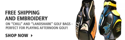 Playin' afternoon golf! Shop now for Golf bags and more.